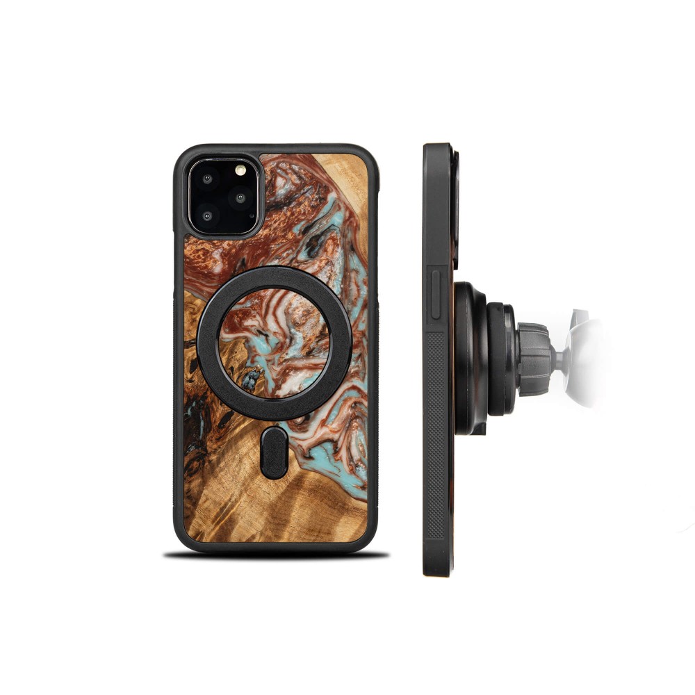 Etui Bewood Unique na iPhone 11 Pro Max - Planets - Jowisz z MagSafe (2)