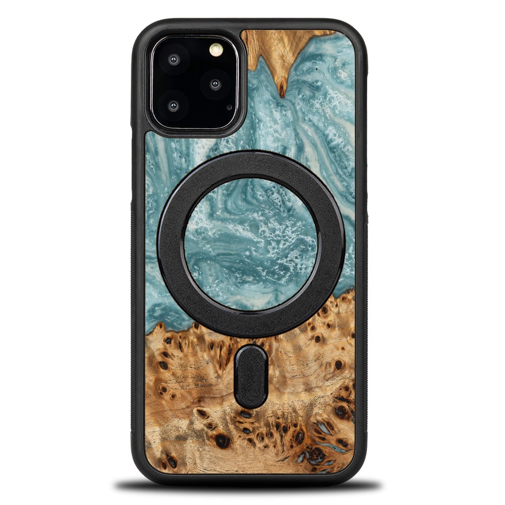 Etui Bewood Unique na iPhone 11 Pro - Planets - Uran z MagSafe (1)