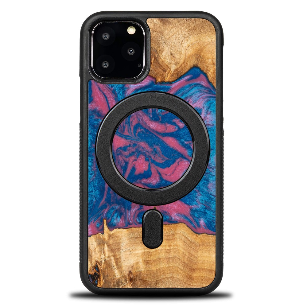 Etui Bewood Unique na iPhone 11 Pro - Neons - Vegas z MagSafe (1)