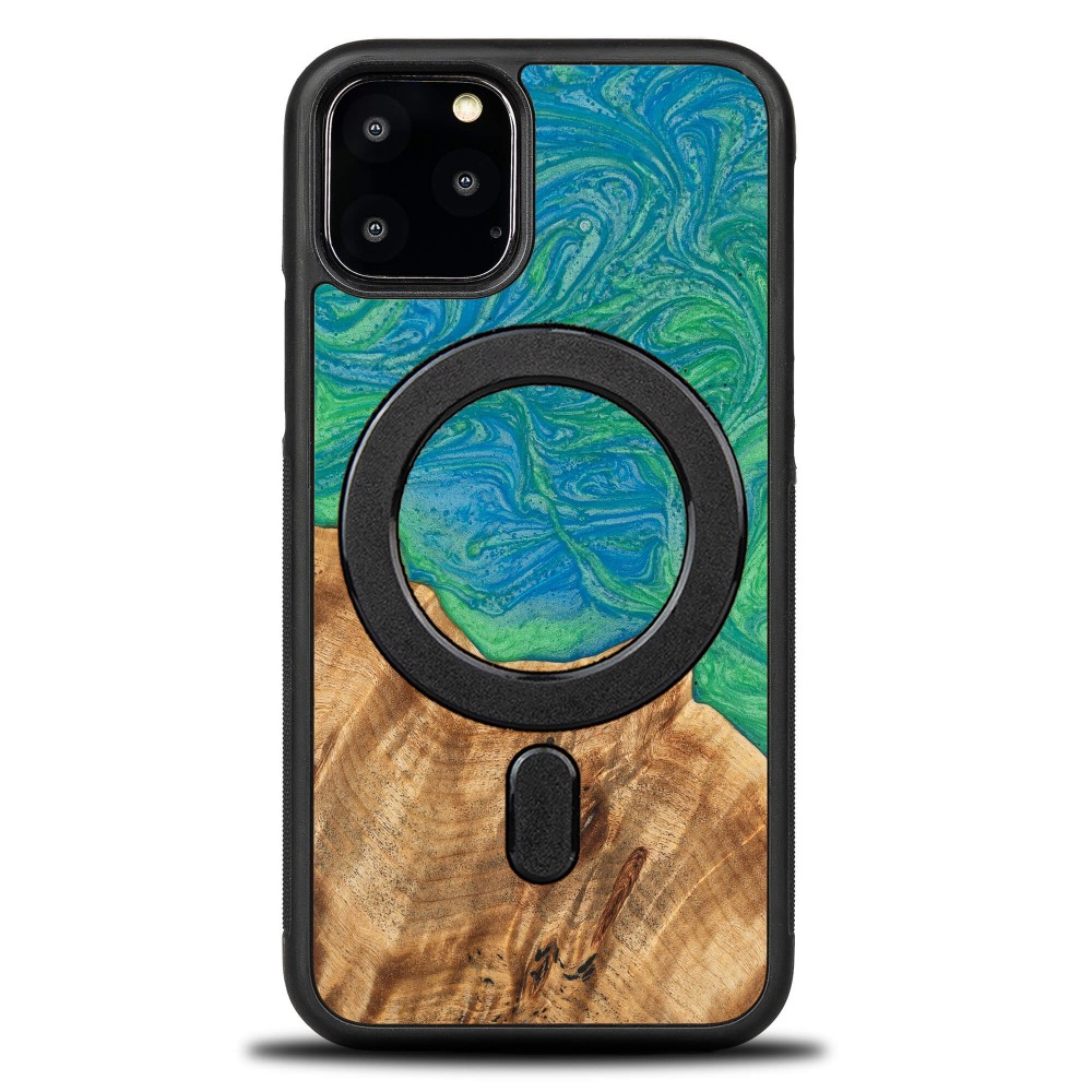 Etui Bewood Unique na iPhone 11 Pro - Neons - Tokyo z MagSafe (1)