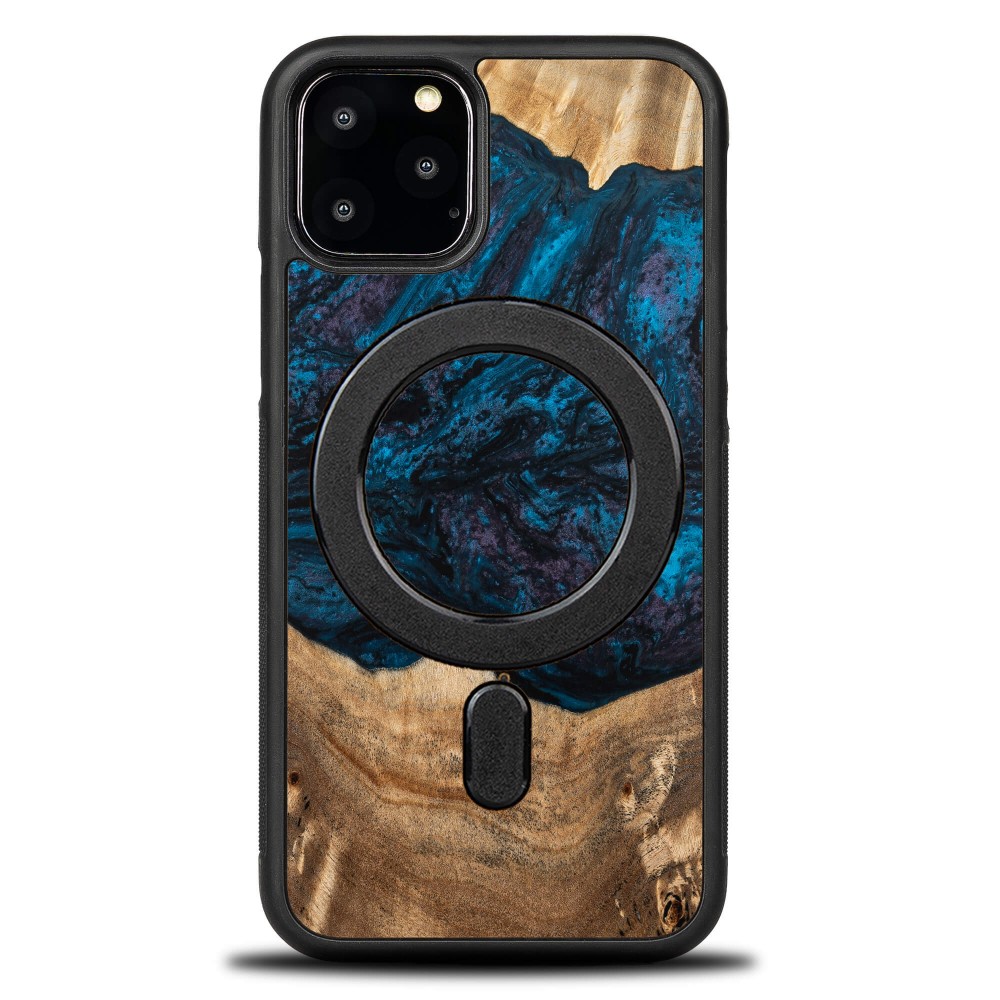 Etui Bewood Unique na iPhone 11 Pro - Planets - Neptun z MagSafe (1)