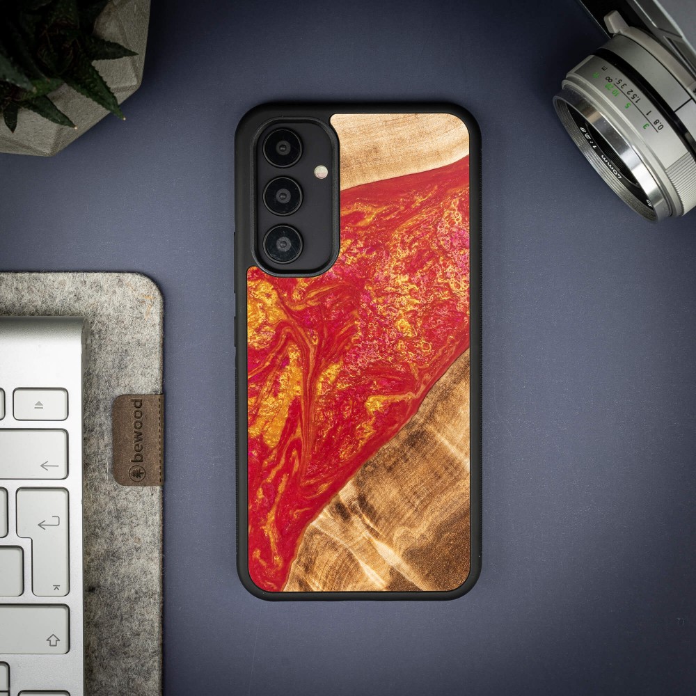 Etui Bewood Unique na Samsung Galaxy A54 5G - Neons - Paris (2)