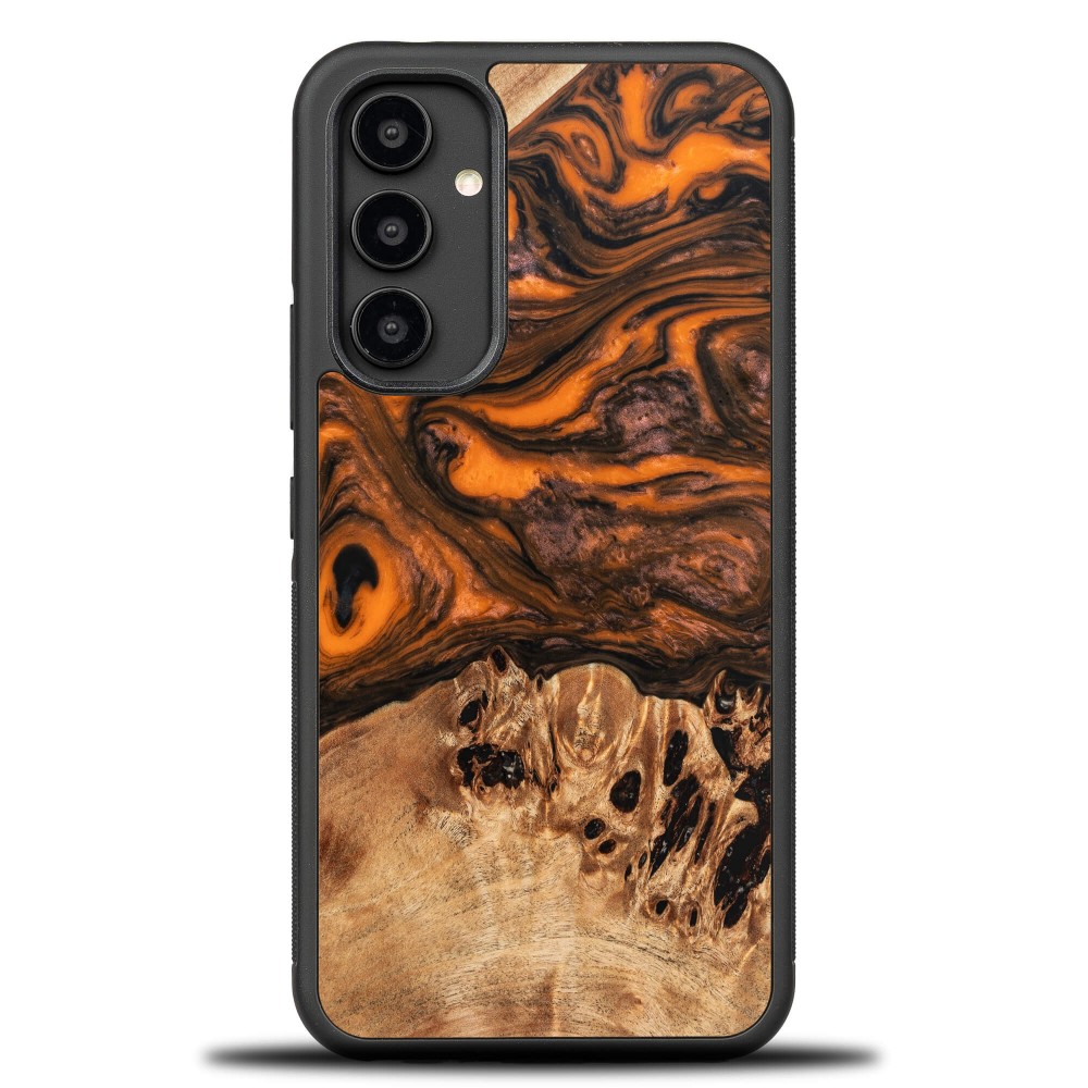 Etui Bewood Unique na Samsung Galaxy A54 5G - Orange (1)