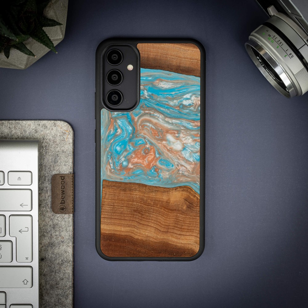 Etui Bewood Unique na Samsung Galaxy A34 5G - Planets - Saturn (3)