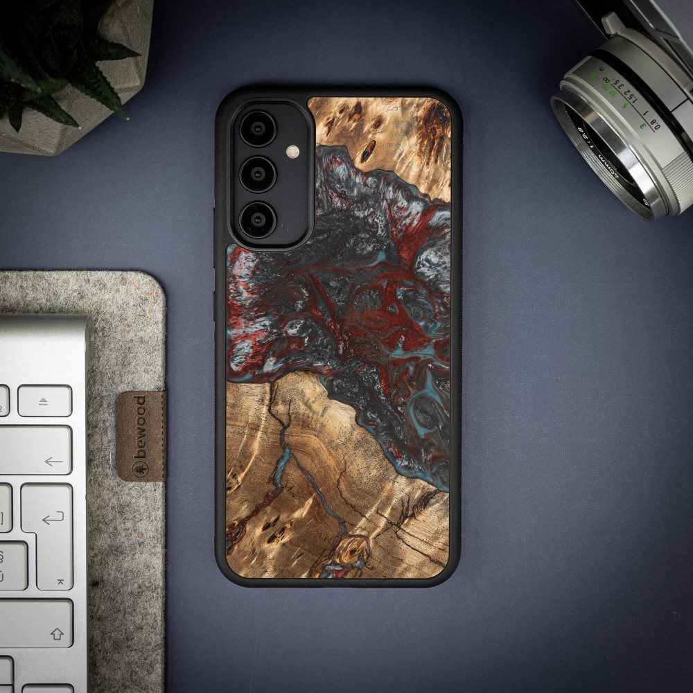 Etui Bewood Unique na Samsung Galaxy A34 5G - Planets - Pluton (3)