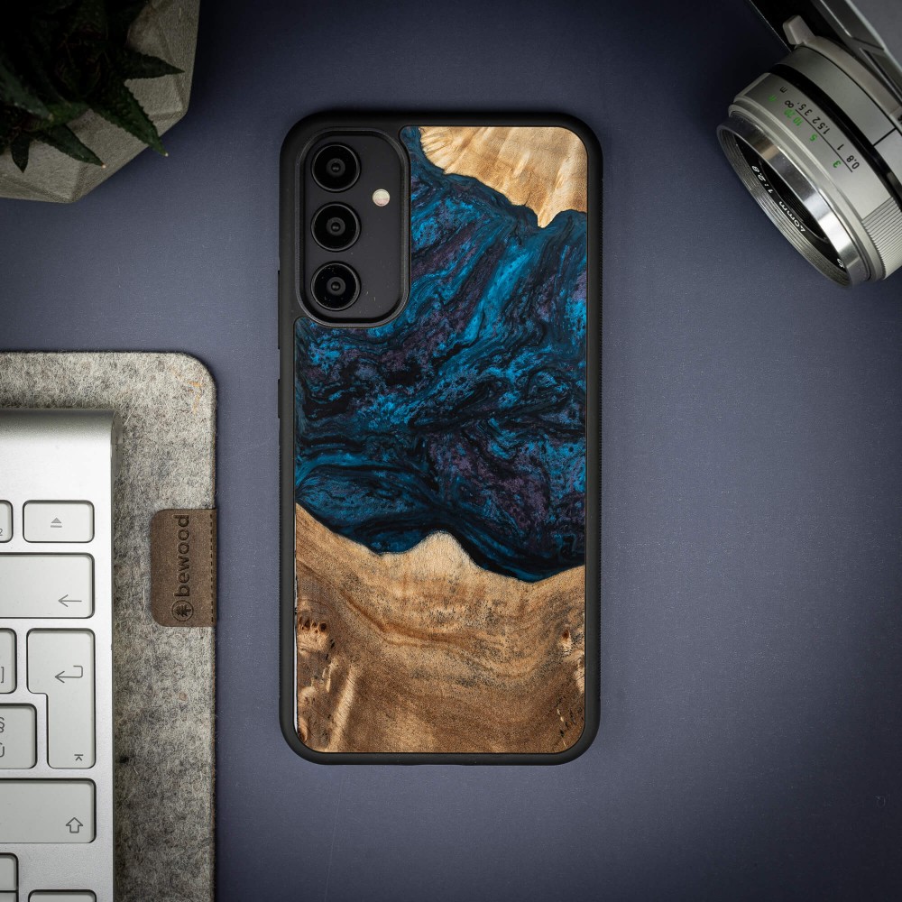 Etui Bewood Unique na Samsung Galaxy A34 5G - Planets - Neptun (3)
