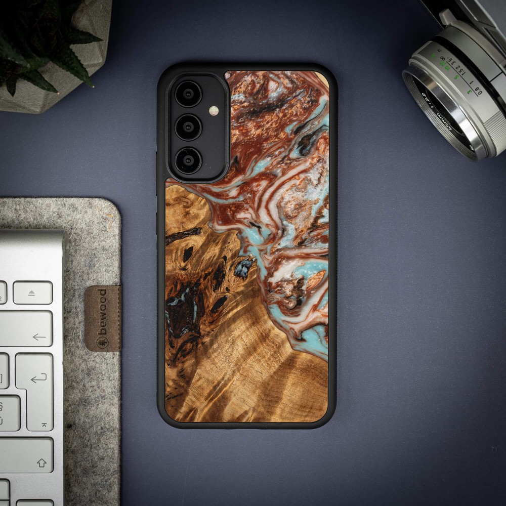 Etui Bewood Unique na Samsung Galaxy A34 5G - Planets - Jowisz (3)