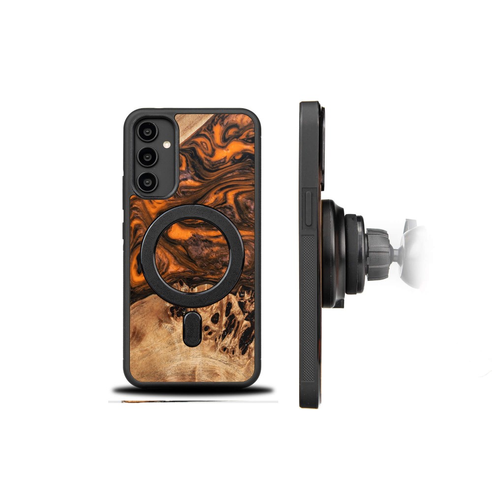 Etui Bewood Unique na Samsung Galaxy A34 5G - Orange (2)