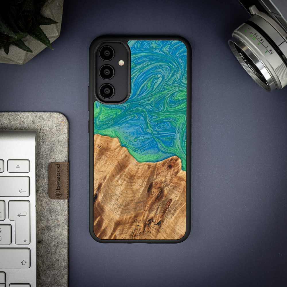 Etui Bewood Unique na Samsung Galaxy A34 5G - Neons - Tokyo (3)