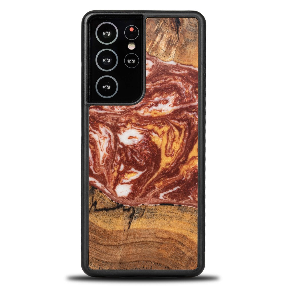 Etui Bewood Unique na Samsung Galaxy S21 Ultra - Planets - Mars (1)