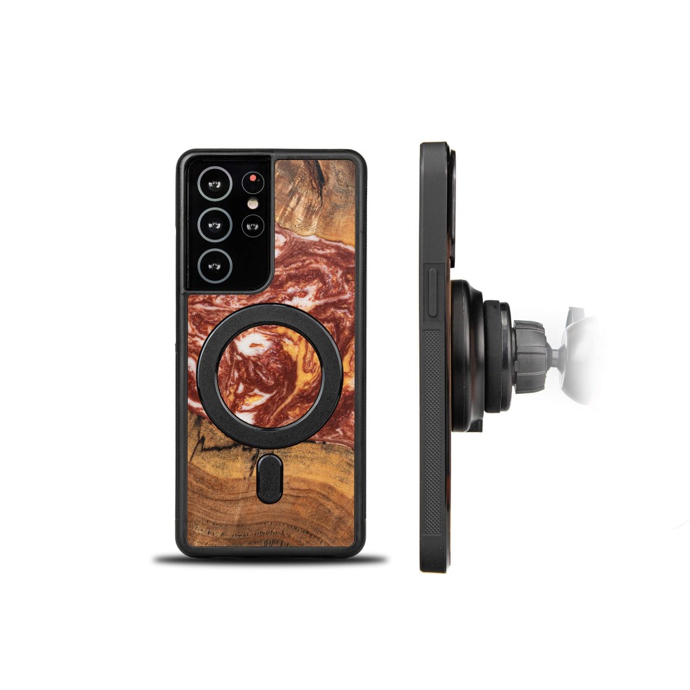 Etui Bewood Unique na Samsung Galaxy S21 Ultra - Planets - Mars (2)