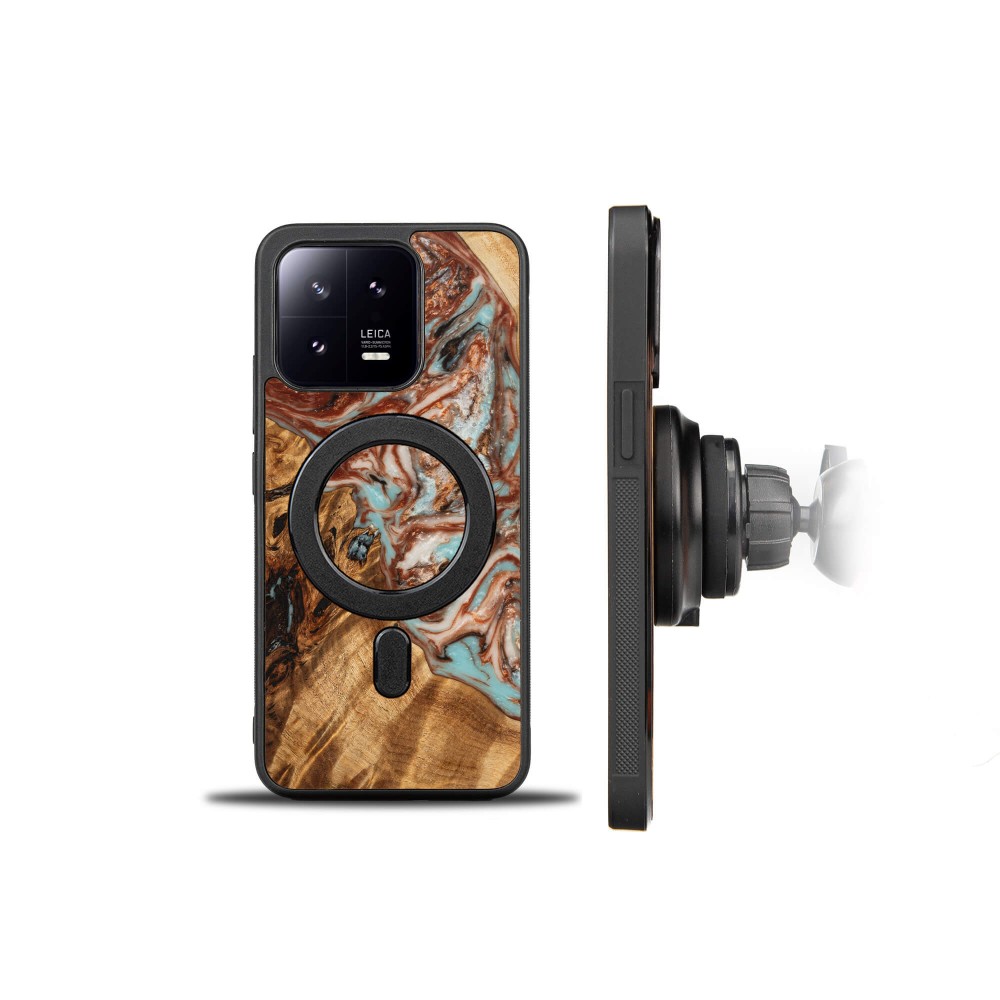 Etui Bewood Unique - Xiaomi 13 - Planets - Jowisz (2)