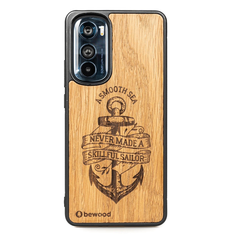 Drewniane Etui Bewood Motorola Edge 30 KOTWICA DĄB (1)
