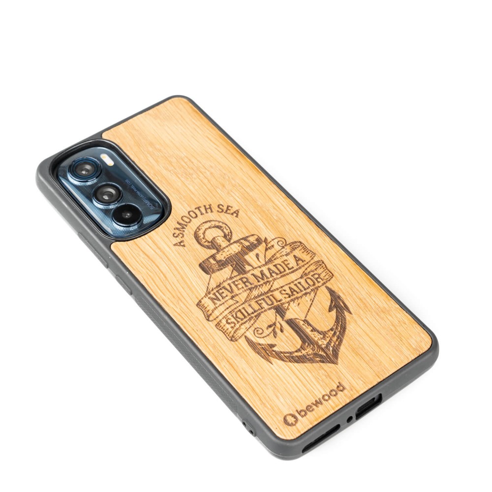 Drewniane Etui Bewood Motorola Edge 30 KOTWICA DĄB (3)