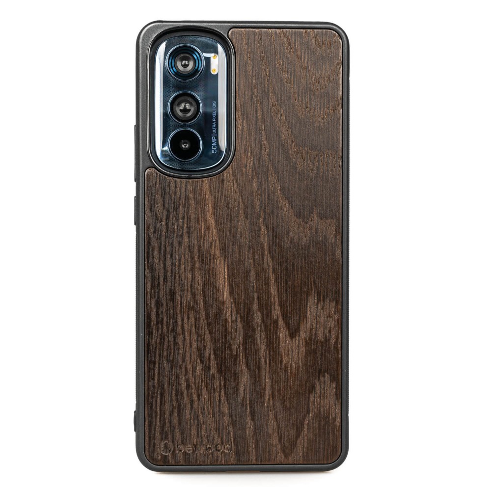 Drewniane Etui Bewood Motorola Edge 30 DĄB WĘDZONY (1)