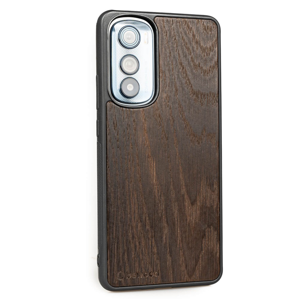 Drewniane Etui Bewood Motorola Edge 30 DĄB WĘDZONY (2)