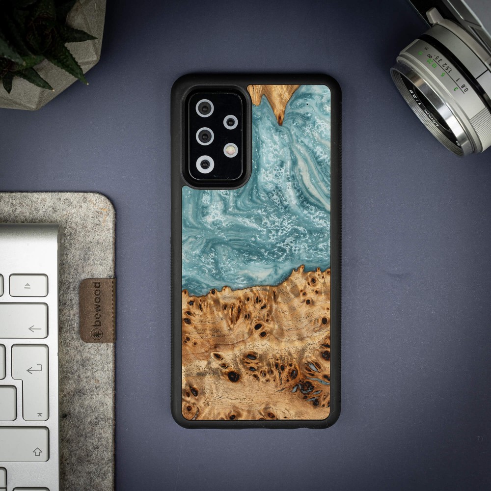 Etui Bewood Unique na Samsung Galaxy A52 5G / A52S 5G - Planets - Uran (3)