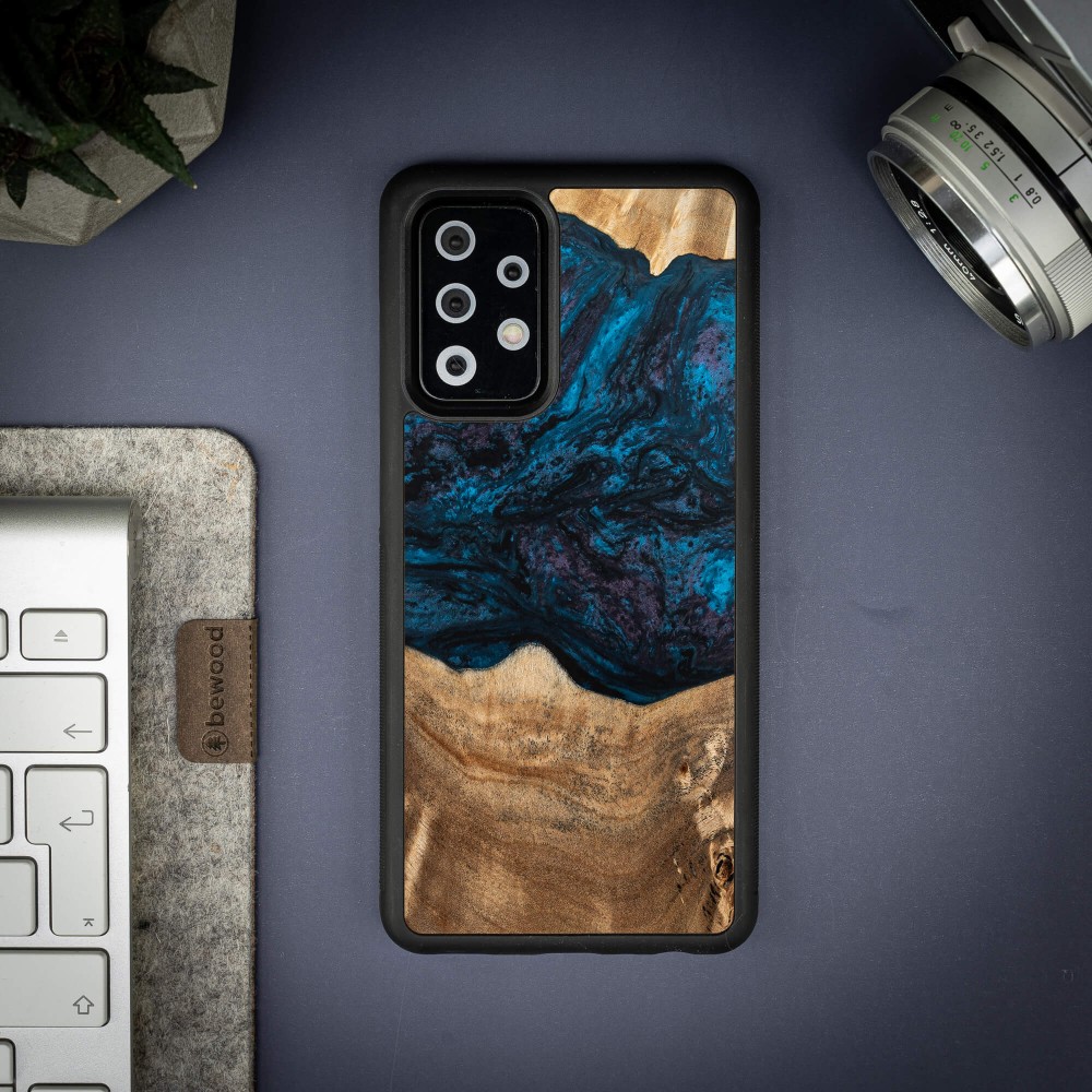 Etui Bewood Unique na Samsung Galaxy A52 5G / A52S 5G - Planets - Neptun (3)