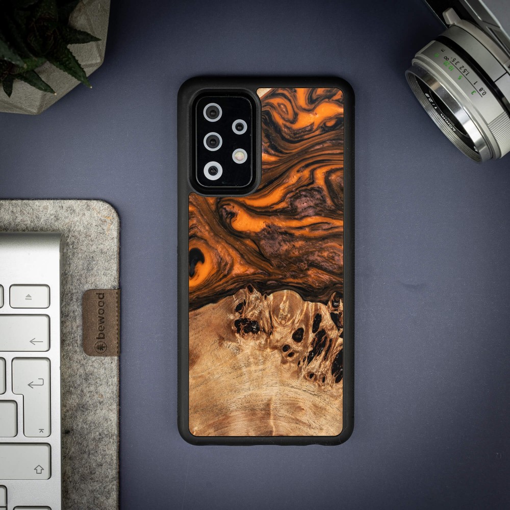 Etui Bewood Unique na Samsung Galaxy A52 5G / A52S 5G - Orange (3)