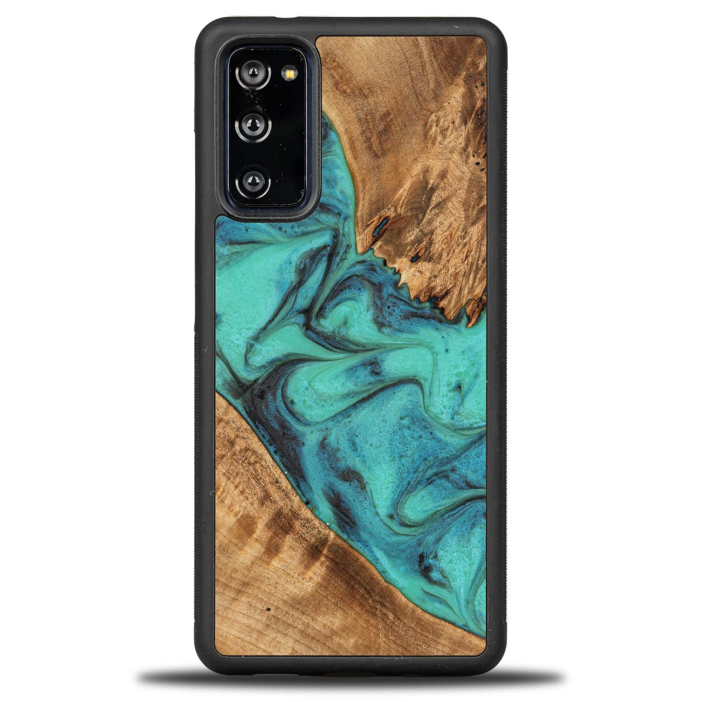 Etui Bewood Unique na Samsung Galaxy S20 FE - Turquoise (1)