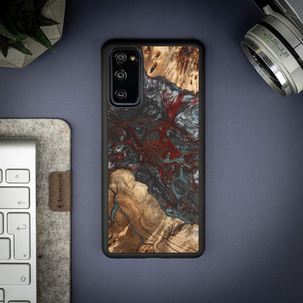 Etui Bewood Unique na Samsung Galaxy S20 FE - Planets - Pluton (3)