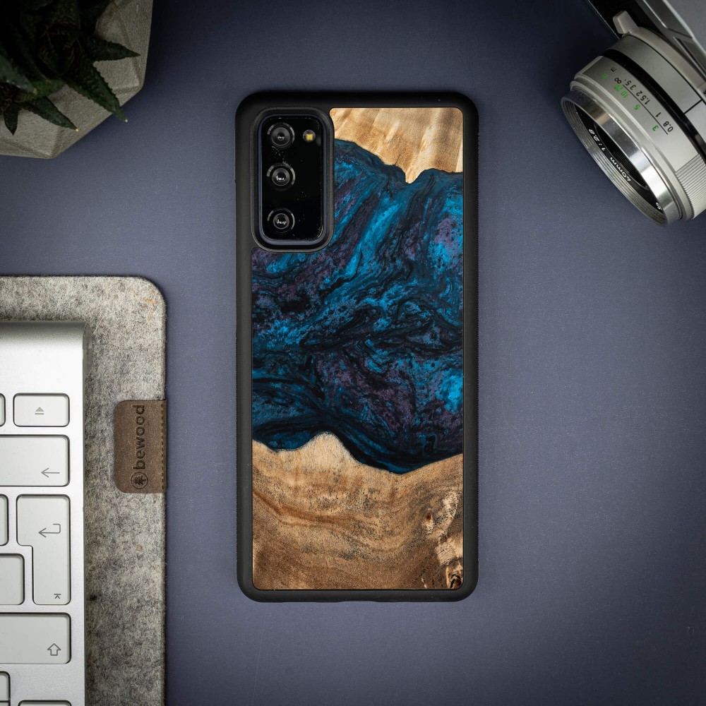 Etui Bewood Unique na Samsung Galaxy S20 FE - Planets - Neptun (3)