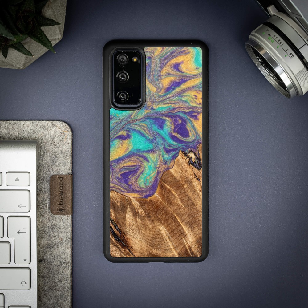 Etui Bewood Unique na Samsung Galaxy S20 FE - Planets - Merkury (3)