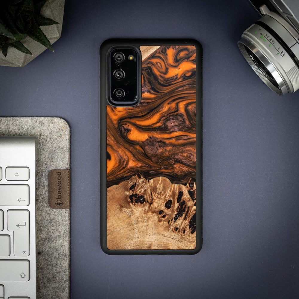 Etui Bewood Unique na Samsung Galaxy S20 FE - Orange (3)