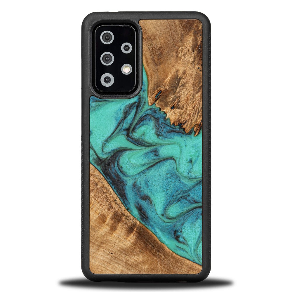 Etui Bewood Unique na Samsung Galaxy A72 5G - Turquoise (1)