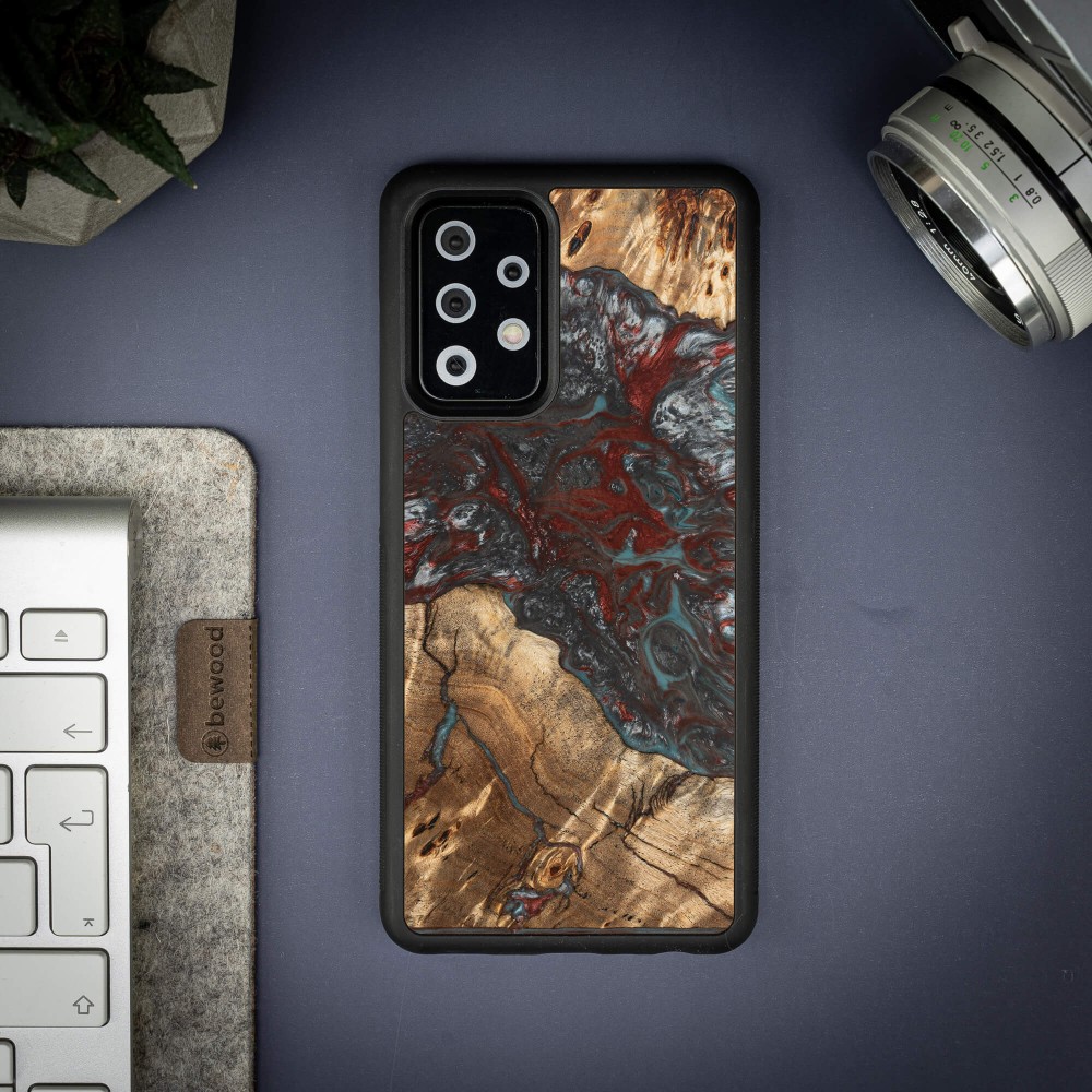 Etui Bewood Unique na Samsung Galaxy A72 5G - Planets - Pluton (3)