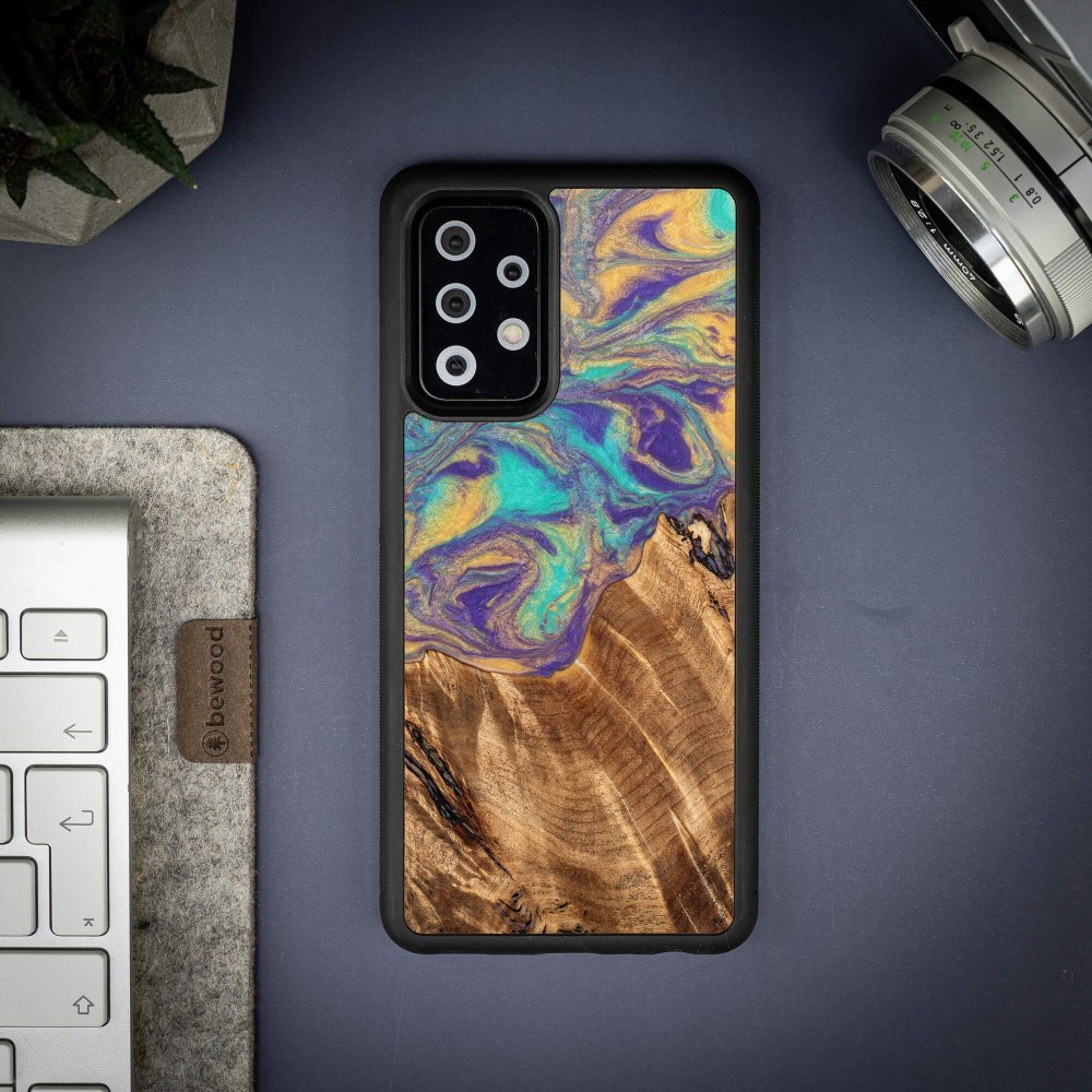 Etui Bewood Unique na Samsung Galaxy A72 5G - Planets - Merkury (3)