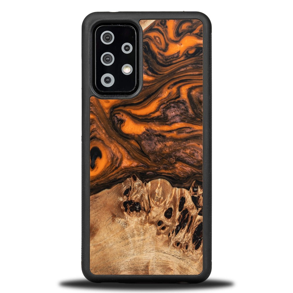 Etui Bewood Unique na Samsung Galaxy A72 5G - Orange (1)