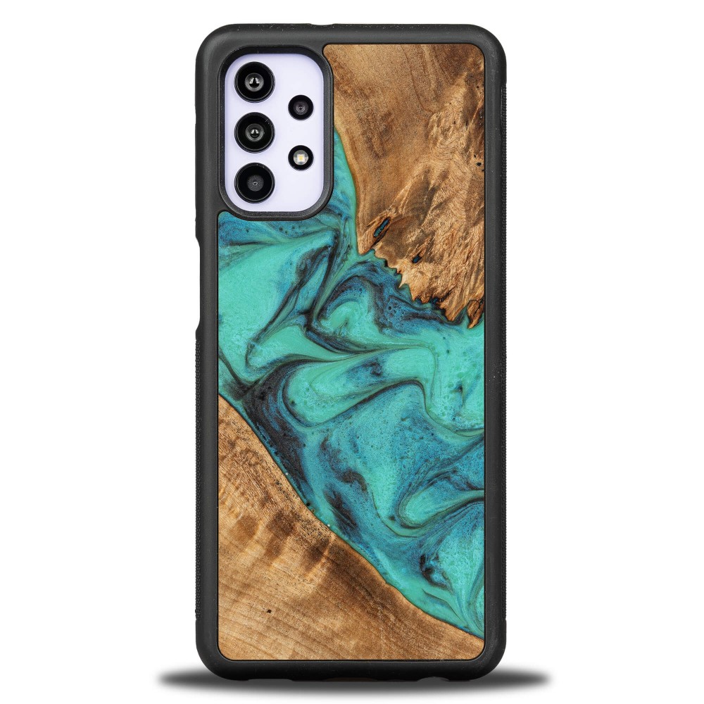 Etui Bewood Unique na Samsung Galaxy A32 5G - Turquoise (1)