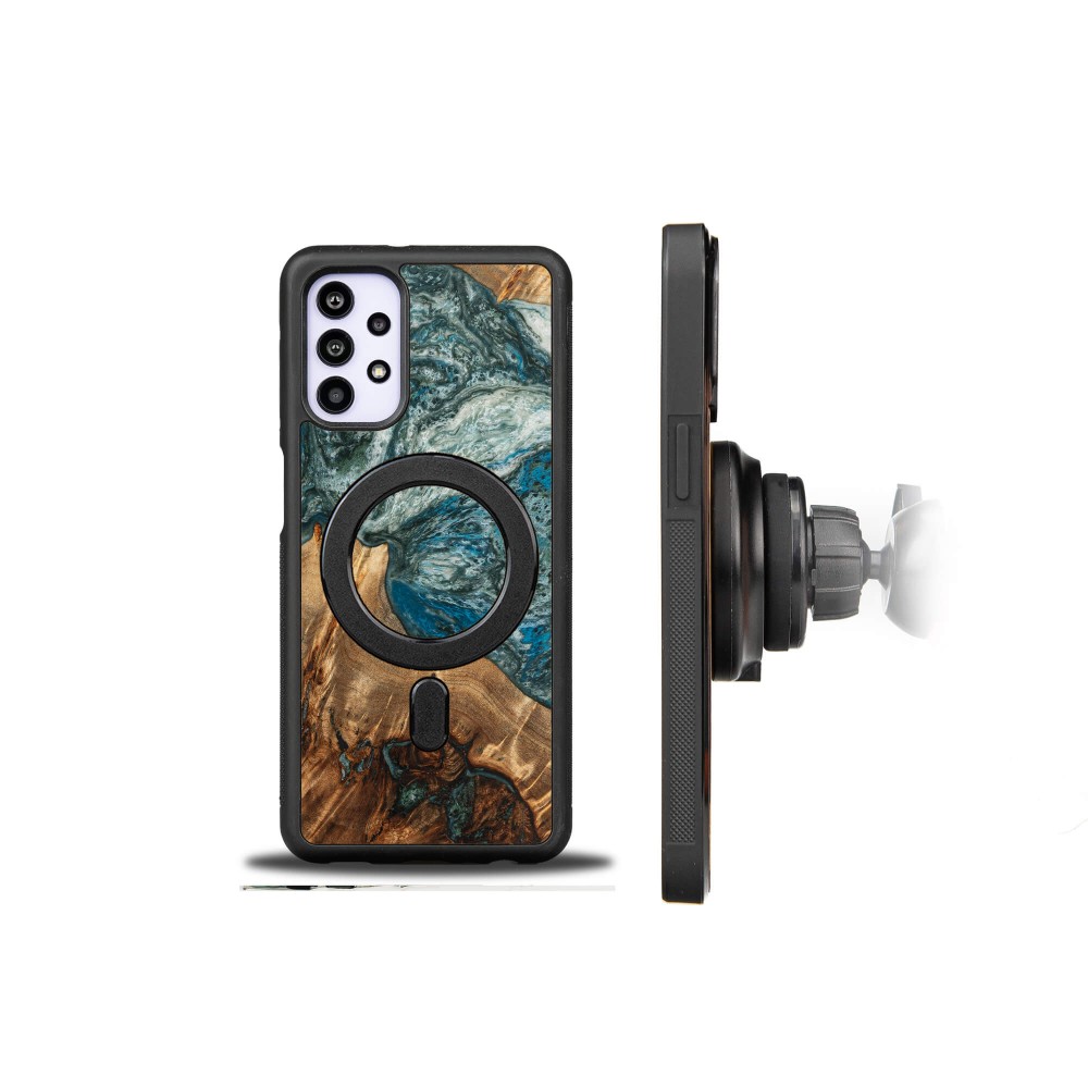 Etui Bewood Unique na Samsung Galaxy A32 5G - Planets - Ziemia (2)