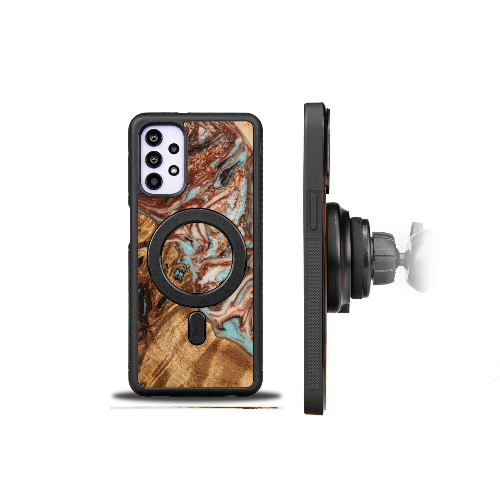 Etui Bewood Unique na Samsung Galaxy A32 5G - Planets - Jowisz (2)