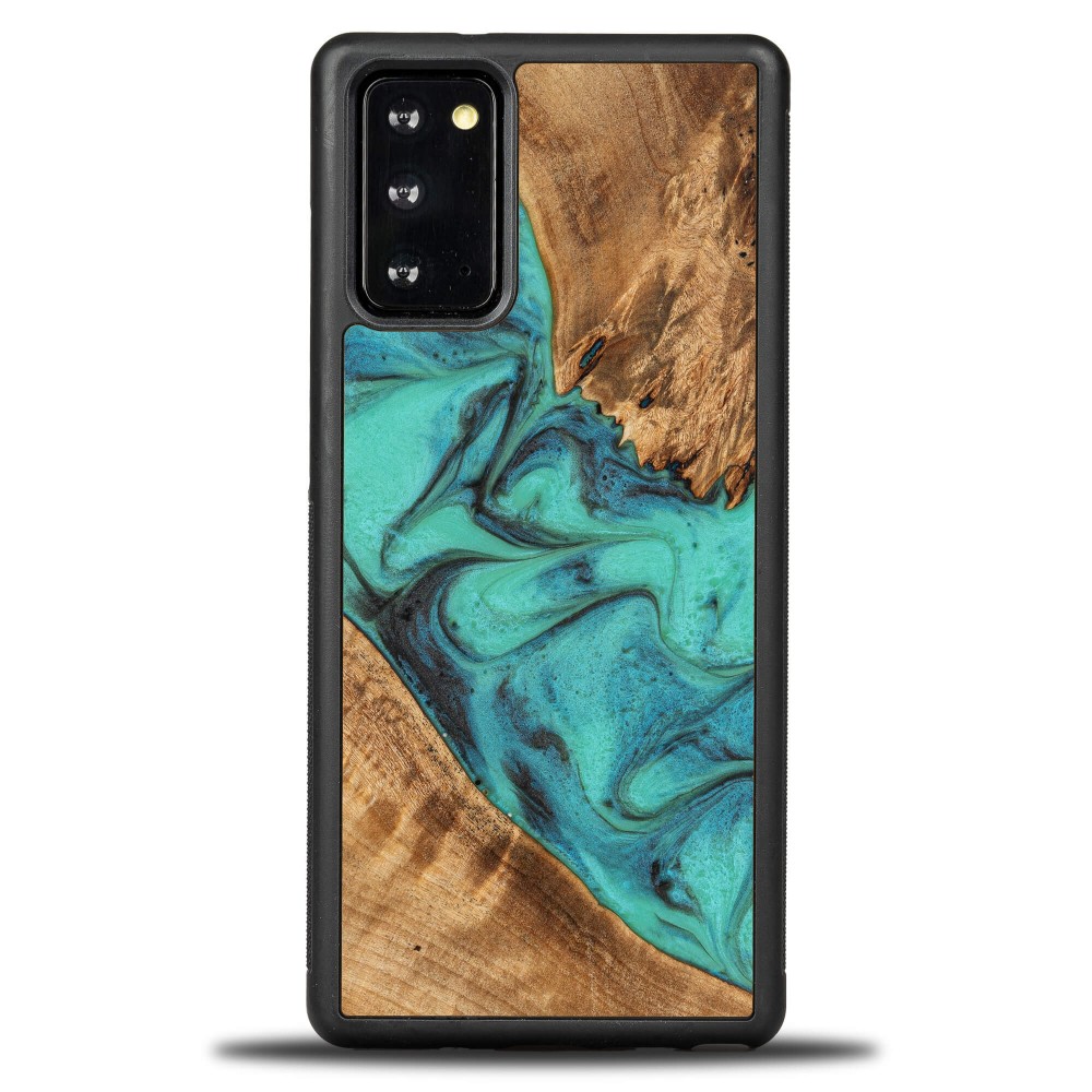 Etui Bewood Unique na Samsung Galaxy Note 20 - Turquoise (1)