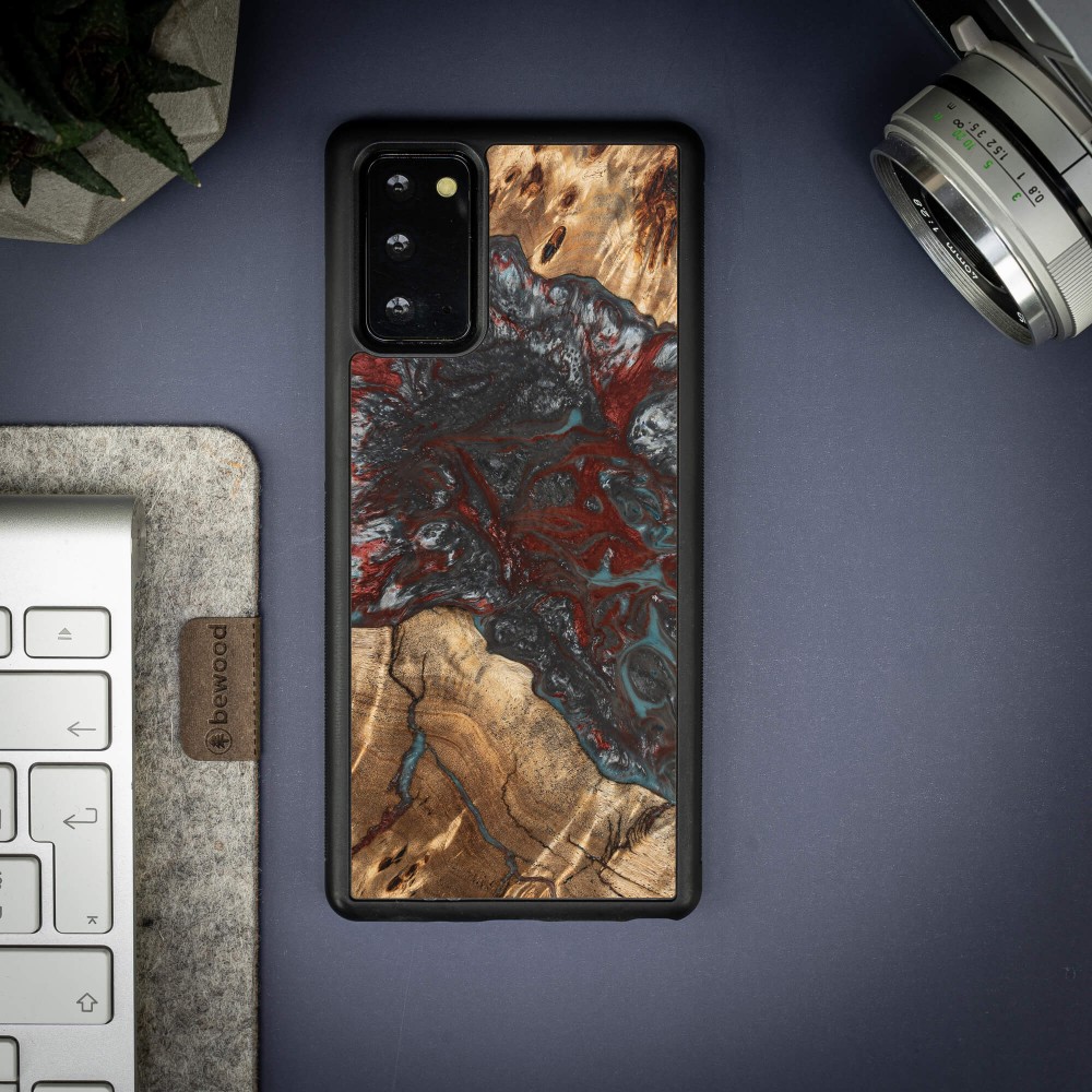Etui Bewood Unique na Samsung Galaxy Note 20 - Planets - Pluton (3)