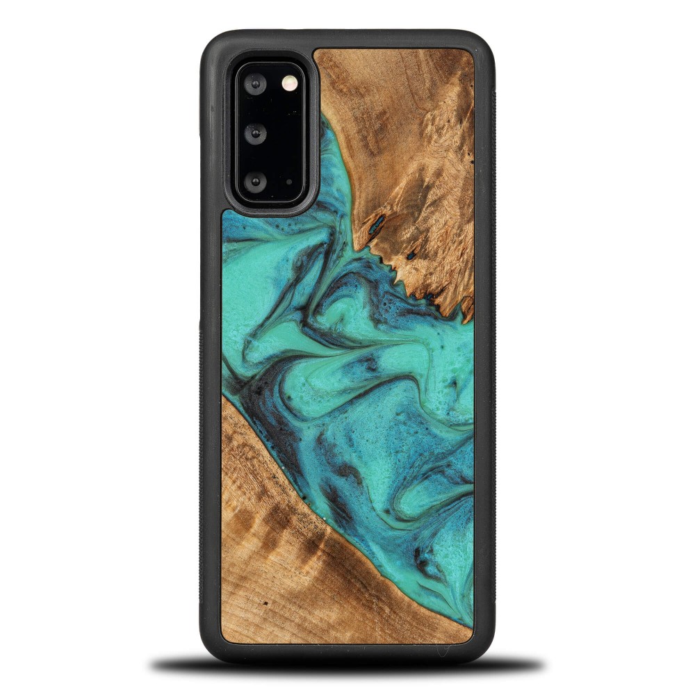Etui Bewood Unique na Samsung Galaxy S20 - Turquoise (1)