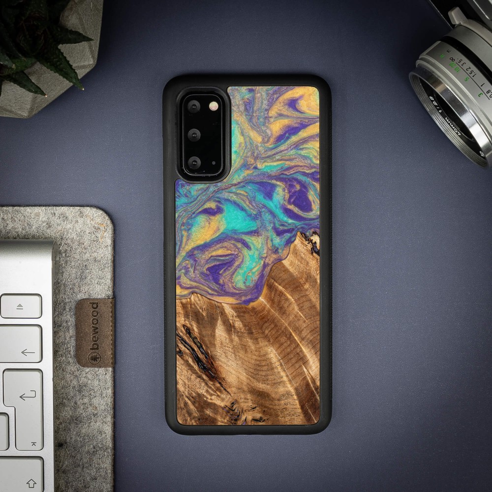 Etui Bewood Unique na Samsung Galaxy S20 - Planets - Merkury (2)