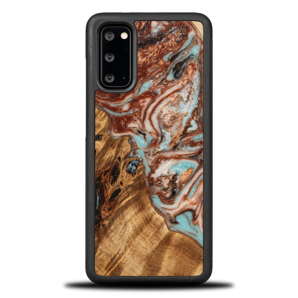 Etui Bewood Unique na Samsung Galaxy S20 - Planets - Jowisz (1)