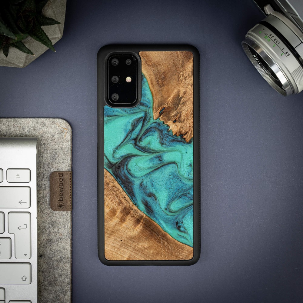 Etui Bewood Unique na Samsung Galaxy S20 Plus - Turquoise (3)
