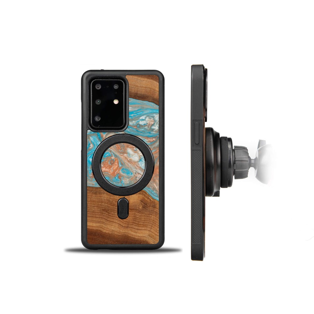 Etui Bewood Unique na Samsung Galaxy S20 Ultra - Planets - Saturn (2)