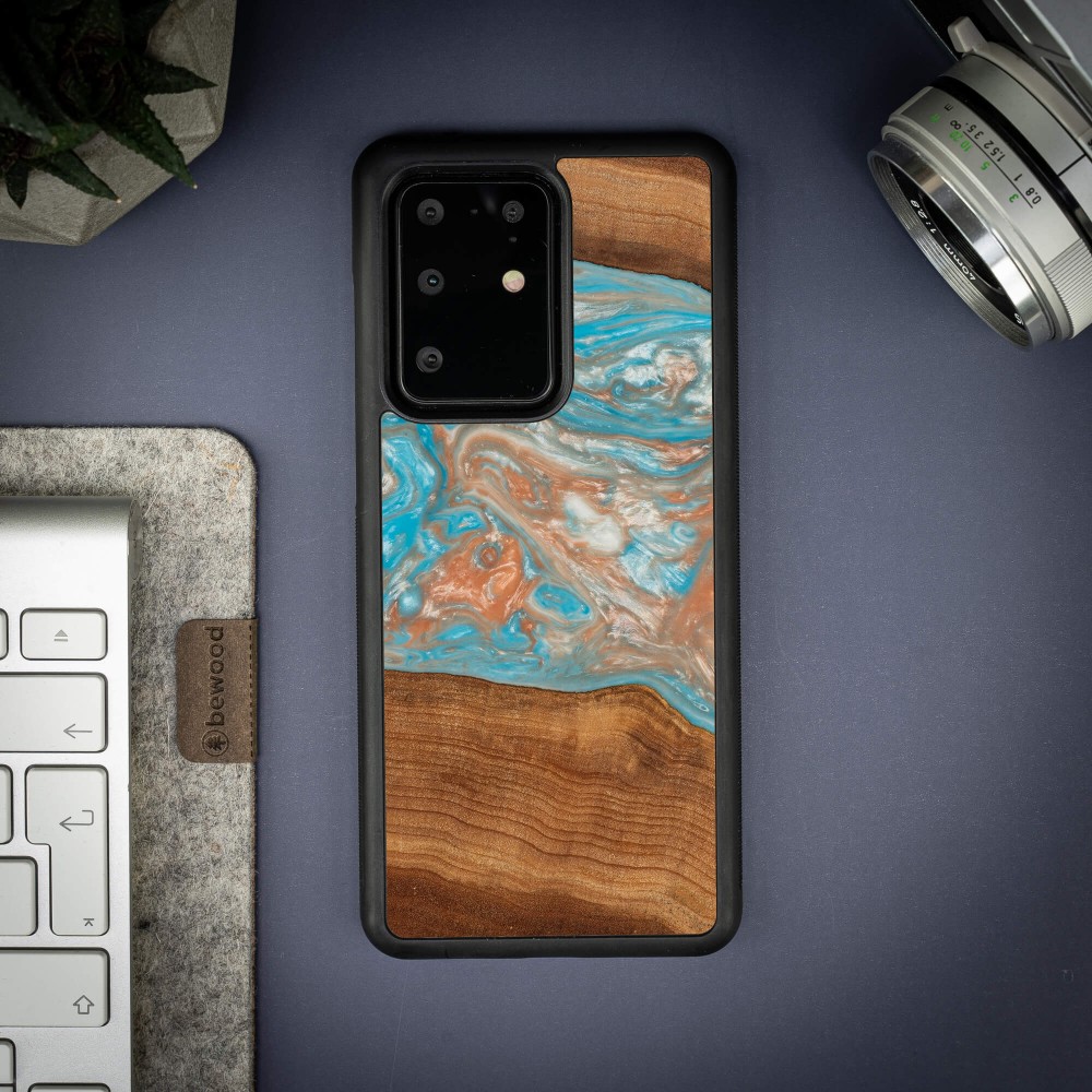 Etui Bewood Unique na Samsung Galaxy S20 Ultra - Planets - Saturn (3)