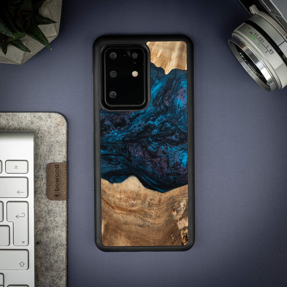 Etui Bewood Unique na Samsung Galaxy S20 Ultra - Planets - Neptun (3)