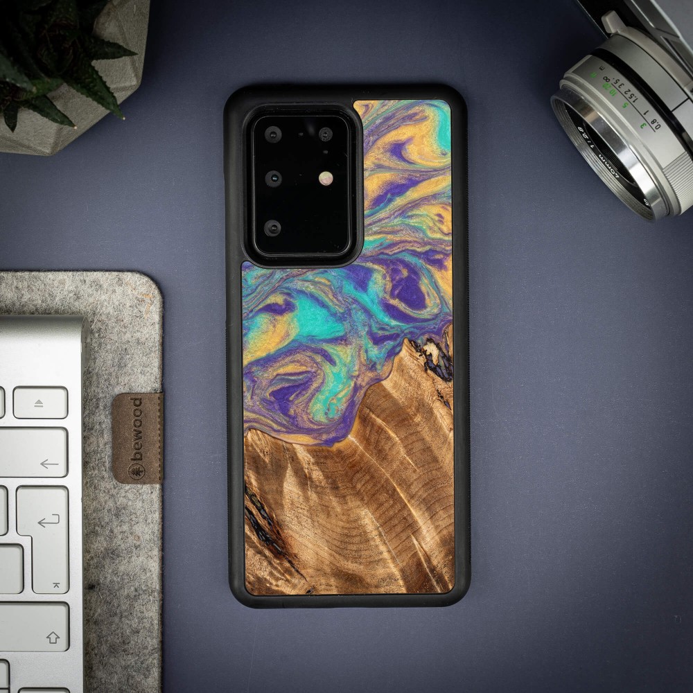 Etui Bewood Unique na Samsung Galaxy S20 Ultra - Planets - Merkury (3)