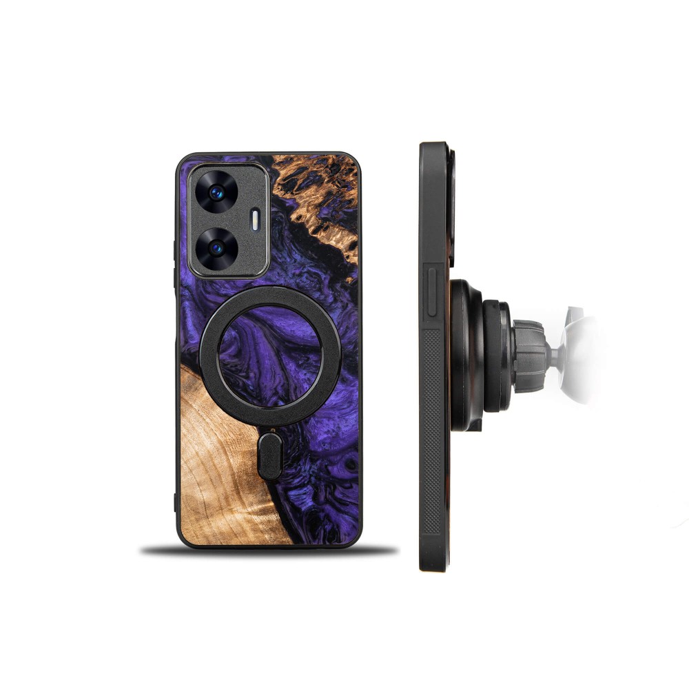 Etui Bewood Unique - Realme C55 - Violet (2)