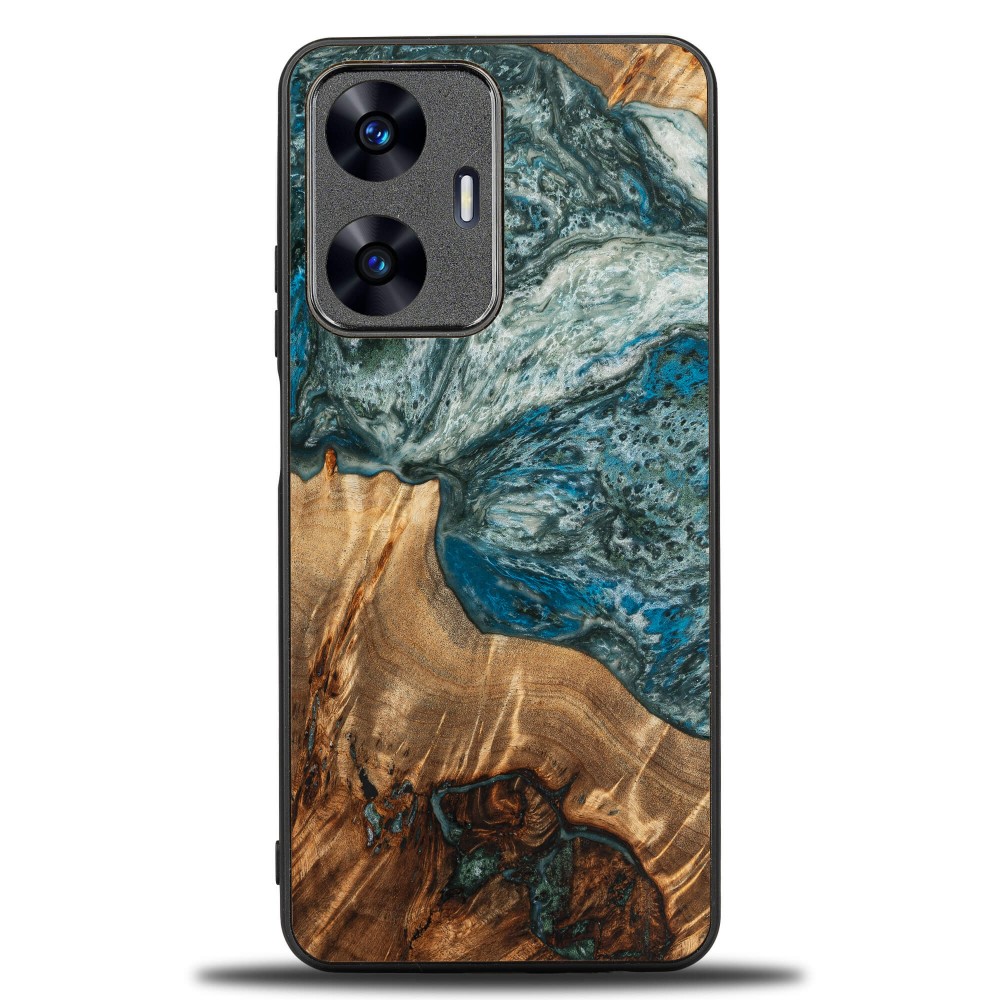 Etui Bewood Unique - Realme C55 - Planets - Ziemia (1)