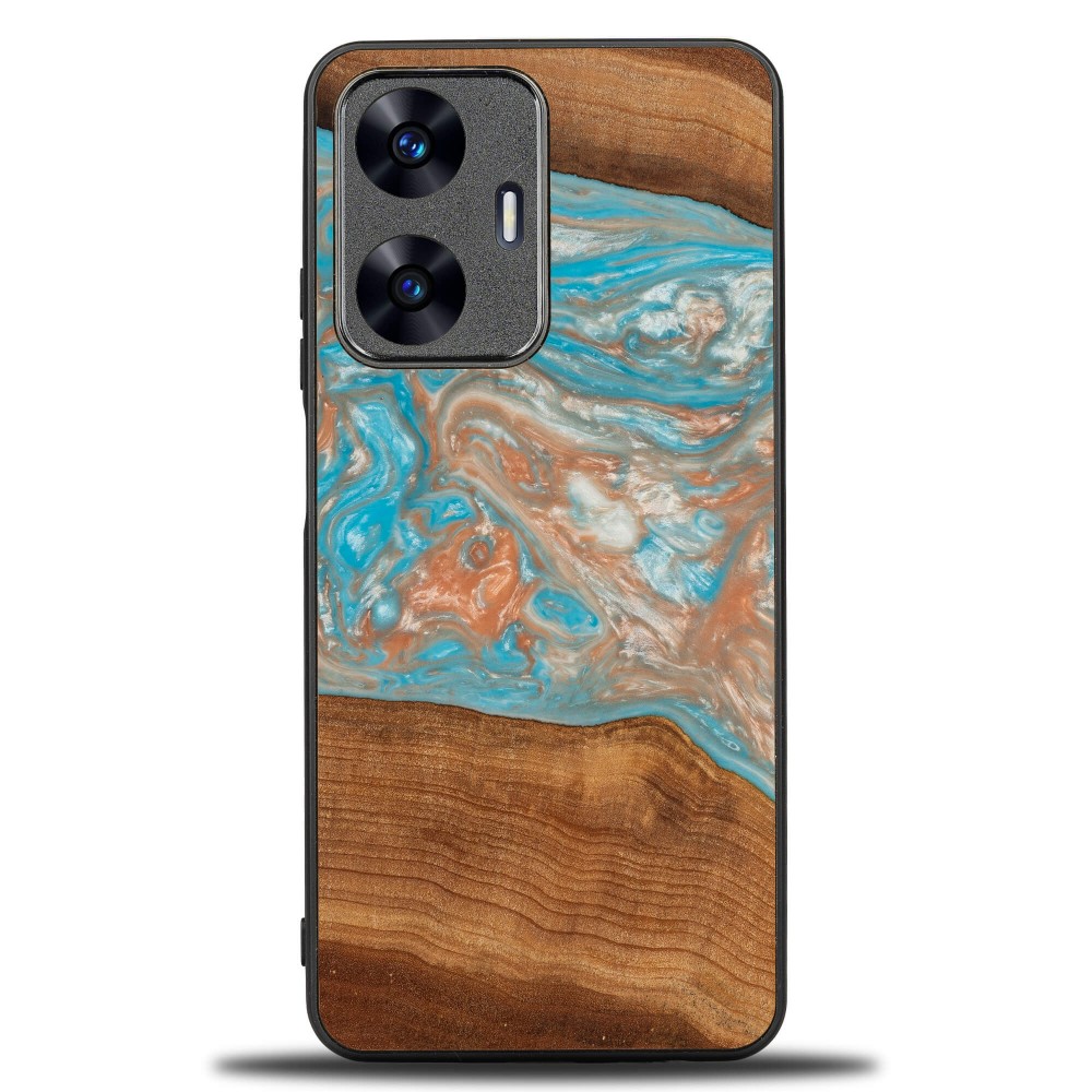Etui Bewood Unique - Realme C55 - Planets - Saturn (1)