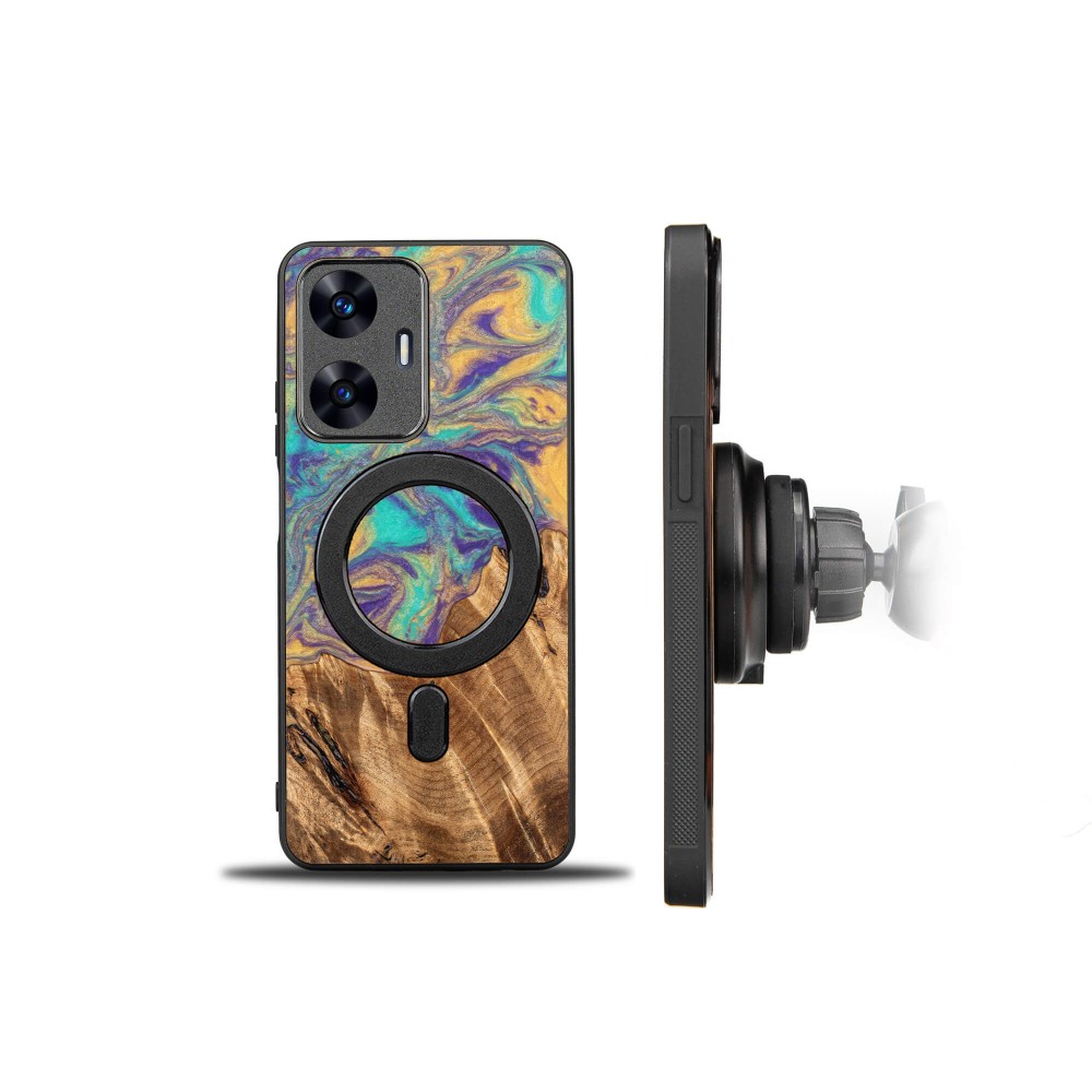 Etui Bewood Unique - Realme C55 - Planets - Merkury (2)