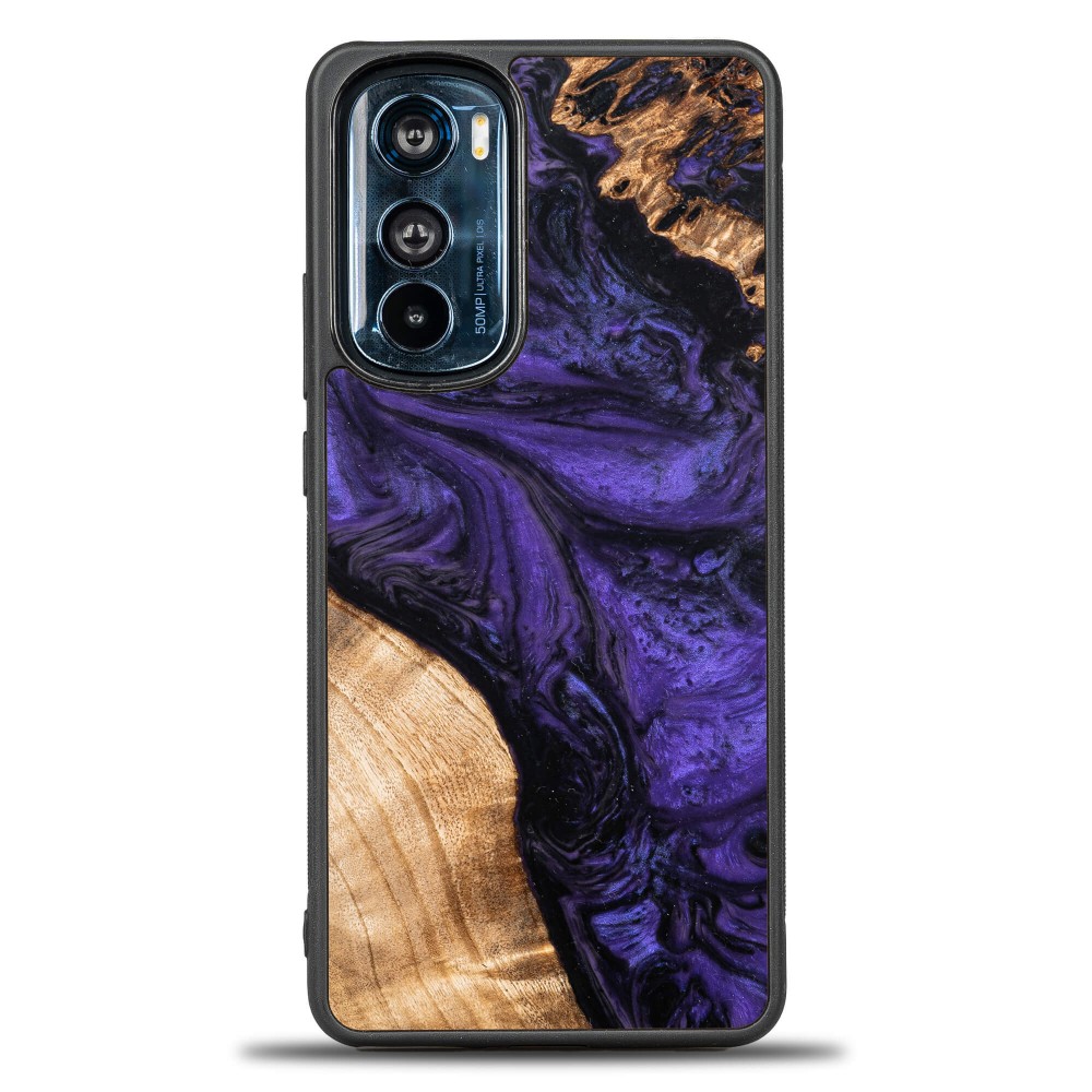 Etui Bewood Unique - Motorola Edge 30 - Violet (1)
